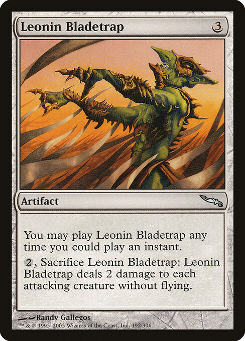 Leonin Bladetrap (192) - Mirrodin - Game On