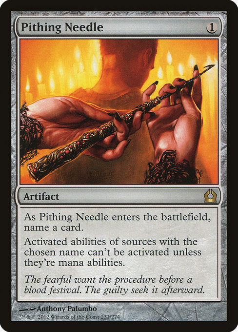 Pithing Needle (231) - Return to Ravnica - Game On