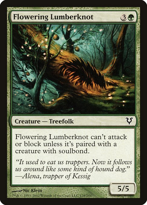 Flowering Lumberknot (178) (Foil) - Avacyn Restored - Game On