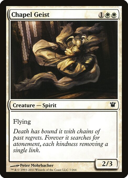 Chapel Geist (7) (Foil) - Innistrad - Game On