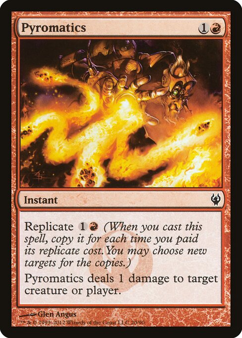 Pyromatics (20) - Duel Decks: Izzet vs. Golgari - Game On