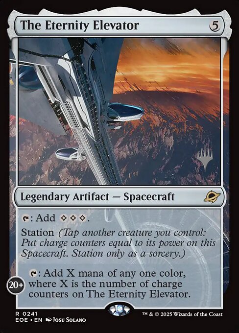 The Eternity Elevator (241p) (Foil) - Edge of Eternities Promos - Game On