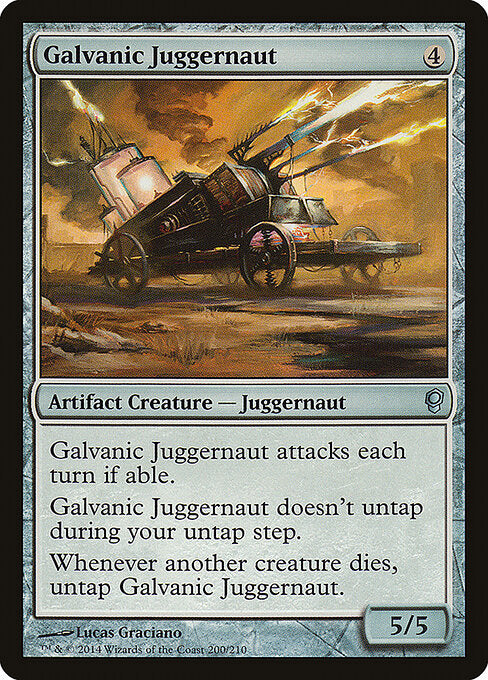 Galvanic Juggernaut (200) - Conspiracy - Game On