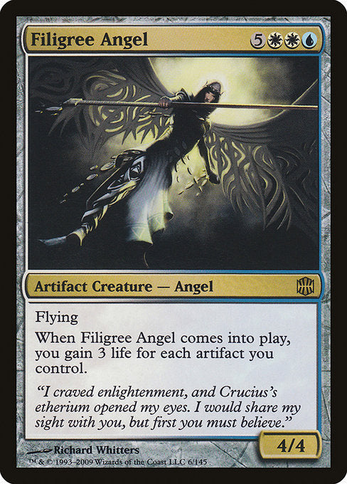 Filigree Angel (6) (Foil) - Alara Reborn - Game On