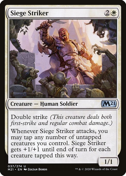 Siege Striker (37) - Core Set 2021 - Game On