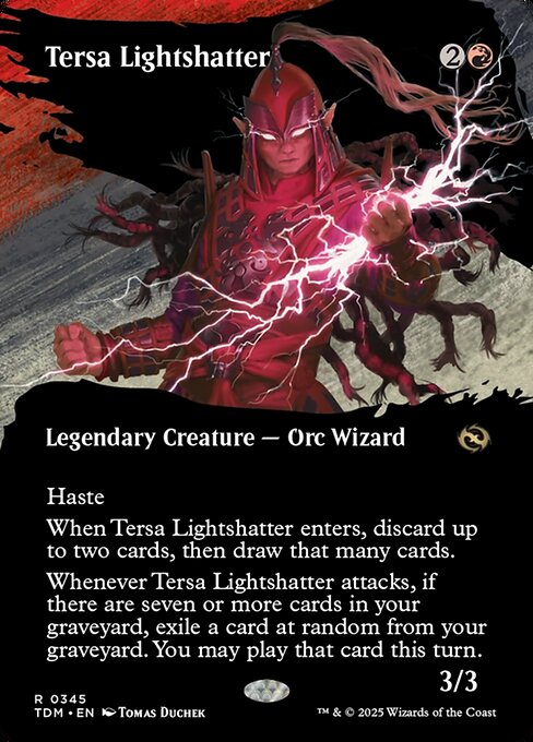 Tersa Lightshatter (345) - BORDERLESS - FULL ART - Tarkir: Dragonstorm - Game On
