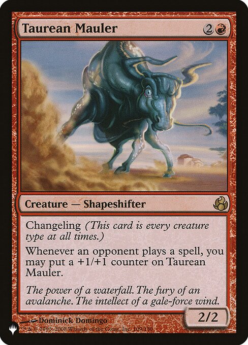 Taurean Mauler (MOR-109) - The List - Game On