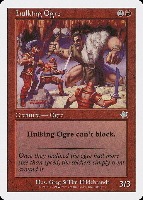Hulking Ogre (108) - Starter 1999 - Game On