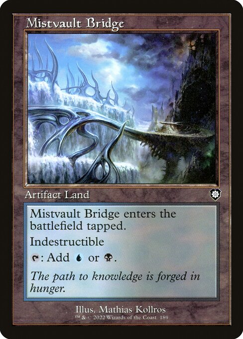 Mistvault Bridge (189) - The Brothers' War Commander - Game On