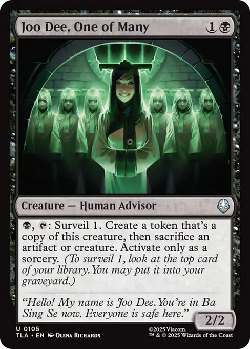 Joo Dee, One of Many (105) (Foil) - Avatar: The Last Airbender - Game On