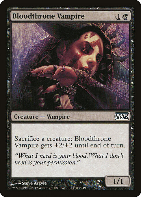 Bloodthrone Vampire (83) - Magic 2013 - Game On