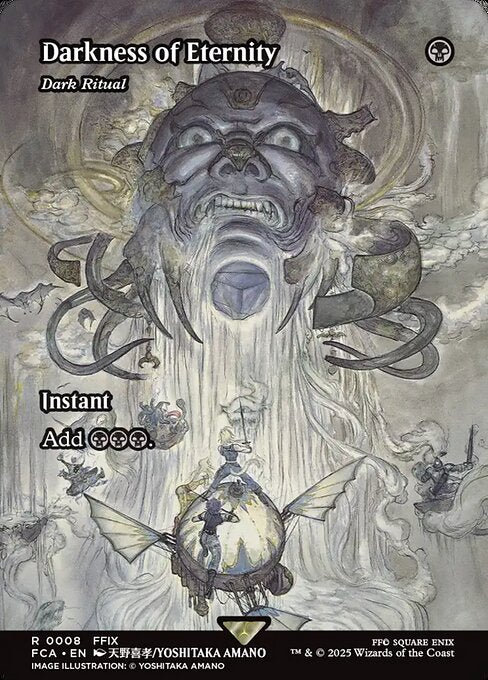 Dark Ritual (8) - BORDERLESS - FULL ART - Final Fantasy: Through the Ages - Game On