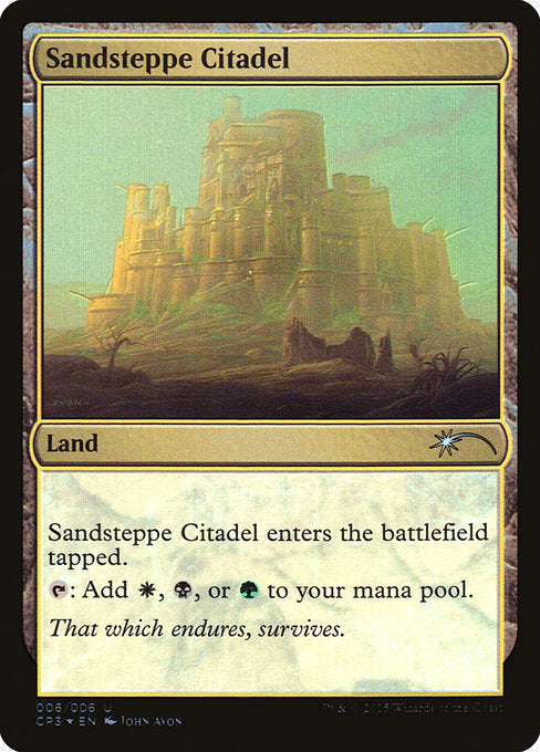 Sandsteppe Citadel (6) (Foil) - Magic Origins Clash Pack - Game On