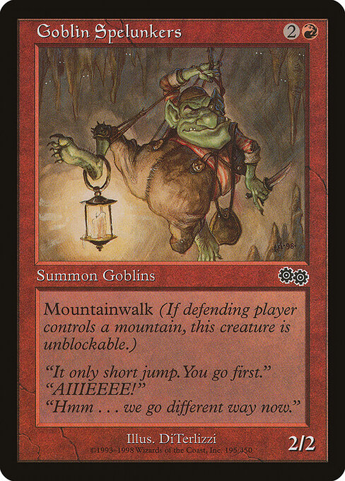 Goblin Spelunkers (195) - Urza's Saga - Game On