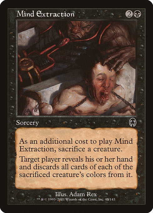 Mind Extraction (42) (Foil) - Apocalypse - Game On