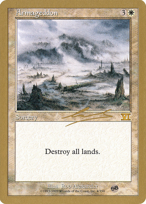 Armageddon (nl4sb) - World Championship Decks 2000 - Game On