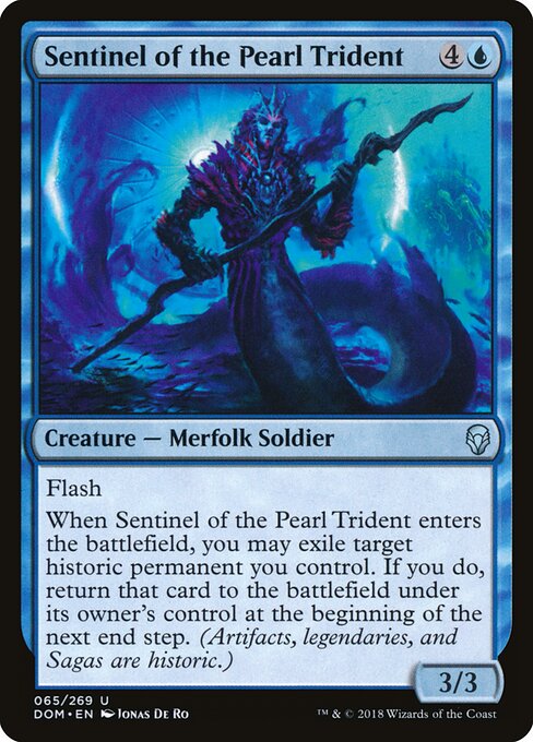 Sentinel of the Pearl Trident (65) (Foil) - Dominaria - Game On