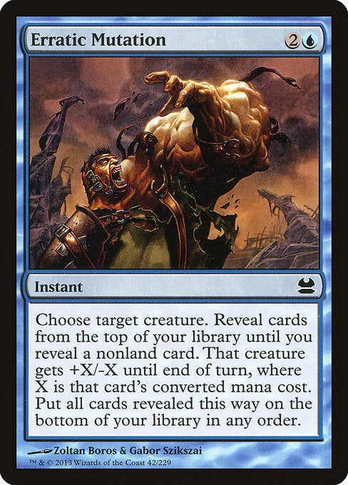 Erratic Mutation (42) (Foil) - Modern Masters - Game On