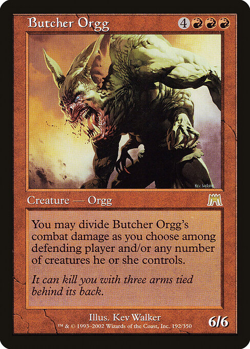 Butcher Orgg (192) - Onslaught - Game On