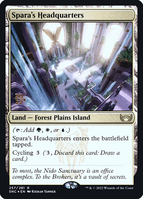 Spara's Headquarters (257s) (Foil) - Streets of New Capenna Promos - Game On