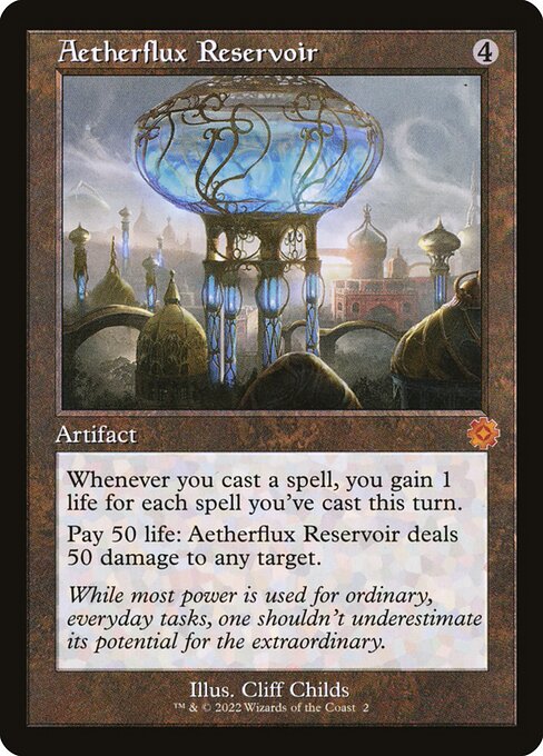 Aetherflux Reservoir (2) - The Brothers' War Retro Artifacts - Game On