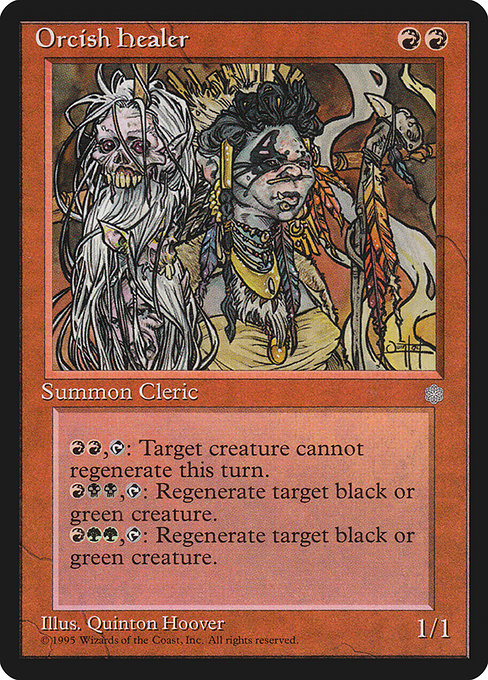 Orcish Healer (208) - Ice Age - Game On