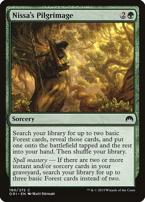 Nissa's Pilgrimage (190) - Magic Origins - Game On