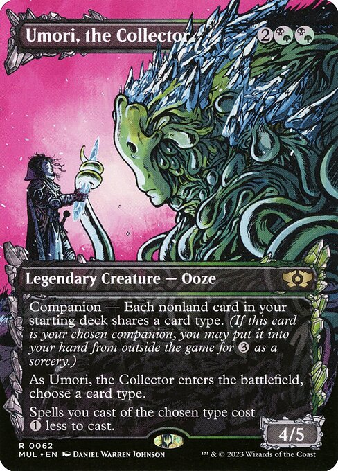 Umori, the Collector (62) - BORDERLESS - FULL ART (Foil) - Multiverse Legends - Game On