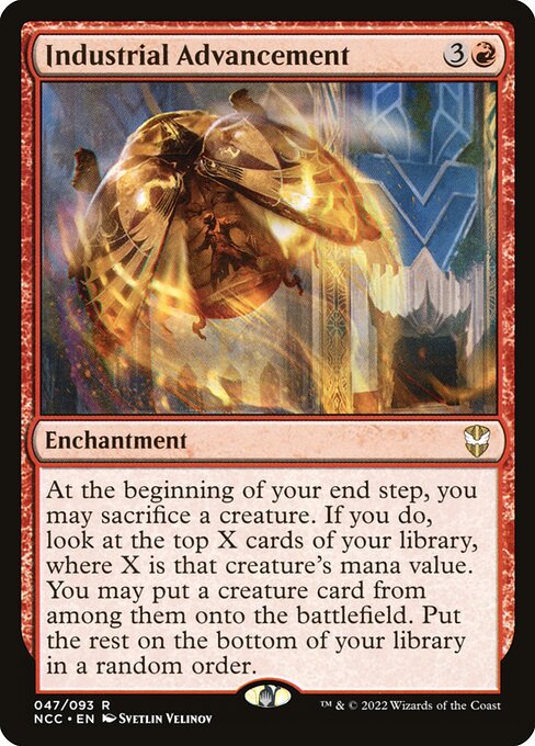 Industrial Advancement (47) - New Capenna Commander - Game On