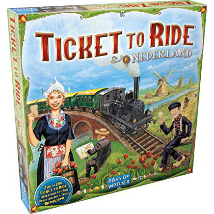 Ticket to Ride Netherland Map 4 - Family - Asmodee - Game On