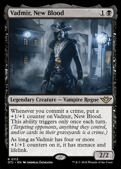 Vadmir, New Blood (113) (Foil) - Outlaws of Thunder Junction - Game On