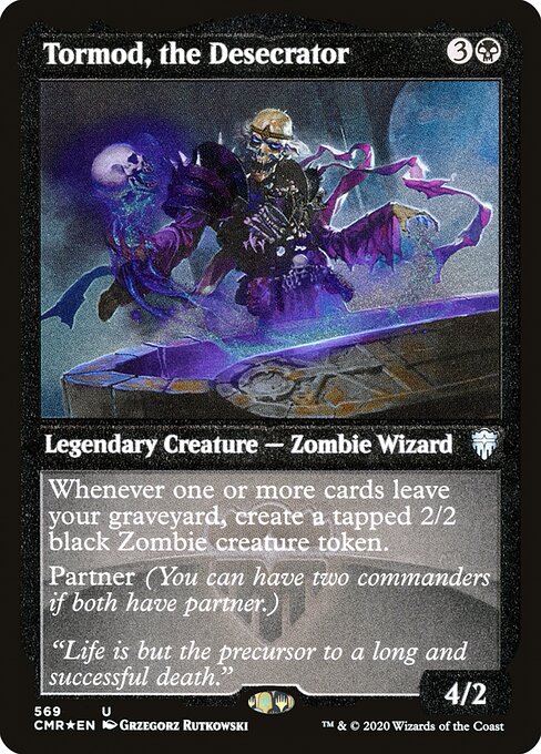 Tormod, the Desecrator (569) (Etched) - Commander Legends - Game On