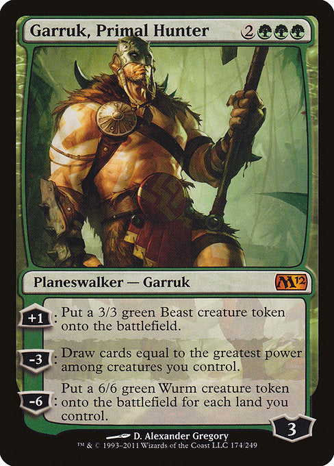 Garruk, Primal Hunter (174) - Magic 2012 - Game On