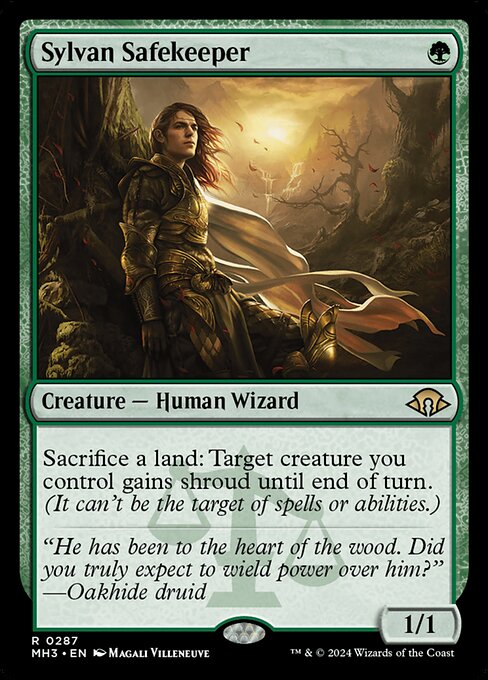 Sylvan Safekeeper (287) (Foil) - Modern Horizons 3 - Game On