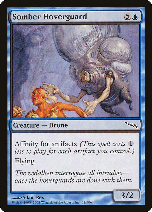 Somber Hoverguard (51) (Foil) - Mirrodin - Game On