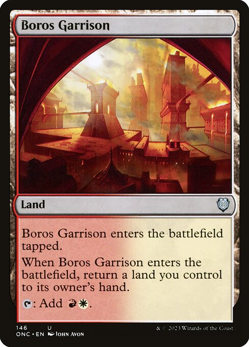 Boros Garrison (146) - Phyrexia: All Will Be One Commander - Game On
