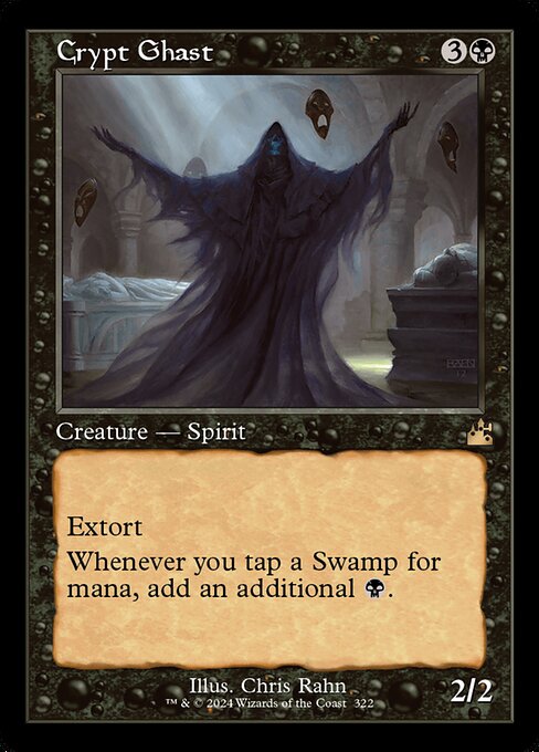 Crypt Ghast (322) (Foil) - Ravnica Remastered - Game On