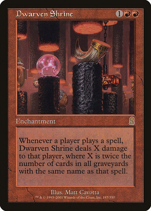 Dwarven Shrine (187) - Odyssey - Game On