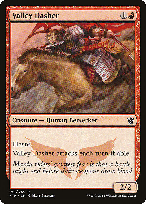 Valley Dasher (125) (Foil) - Khans of Tarkir - Game On