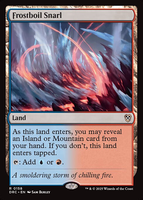 Frostboil Snarl (158) - Aetherdrift Commander - Game On