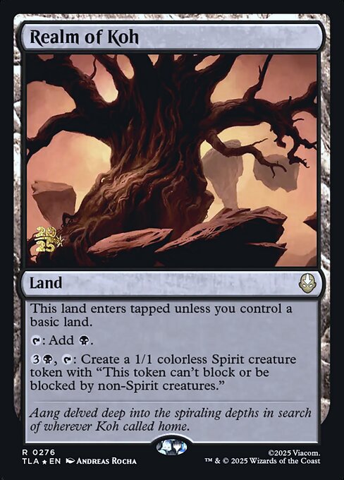 Realm of Koh (276s) (Foil) - Avatar: The Last Airbender Promos - Game On