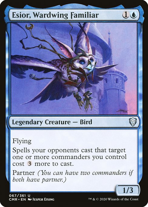 Esior, Wardwing Familiar (67) - Commander Legends - Game On