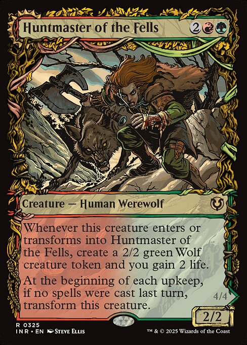 Huntmaster of the Fells // Ravager of the Fells (325) - SHOWCASE - Innistrad Remastered - Game On