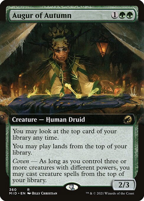 Augur of Autumn (360) - EXTENDED ART - Innistrad: Midnight Hunt - Game On