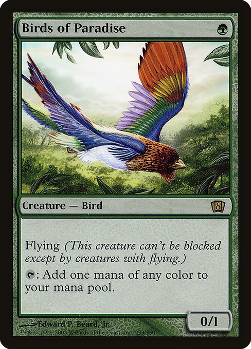 Birds of Paradise (233★) - Eighth Edition - Game On