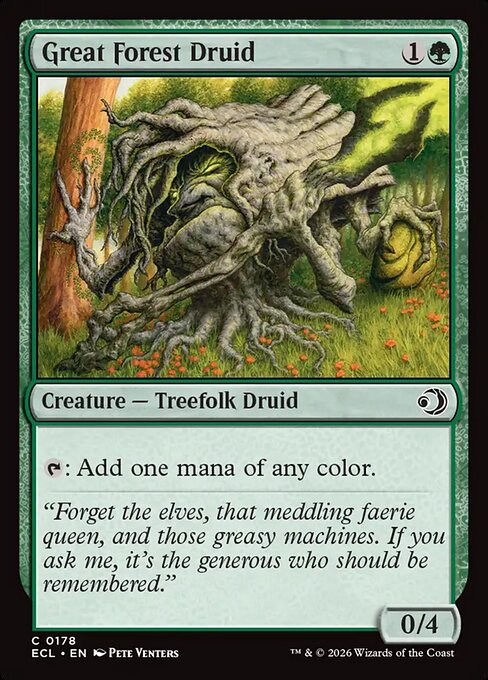 Great Forest Druid (178) (Foil) - Lorwyn Eclipsed - Game On