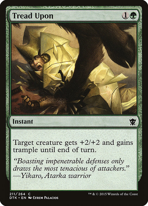Tread Upon (211) (Foil) - Dragons of Tarkir - Game On