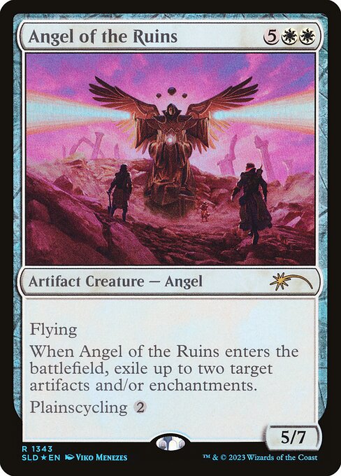Angel of the Ruins (1343) (Foil) - Secret Lair Drop - Game On