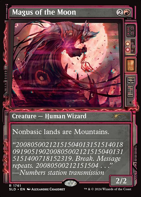 Magus of the Moon (1761) - SHOWCASE - Secret Lair Drop - Game On