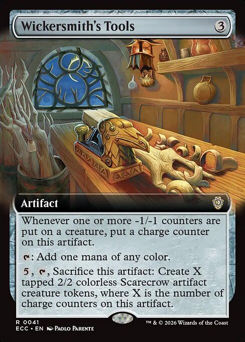 Wickersmith's Tools (41) - EXTENDED ART - Lorwyn Eclipsed Commander - Game On